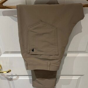 Public Rec All Day Everyday Chino Pants Mens 33 x 30 Performance Stretch (Tan)